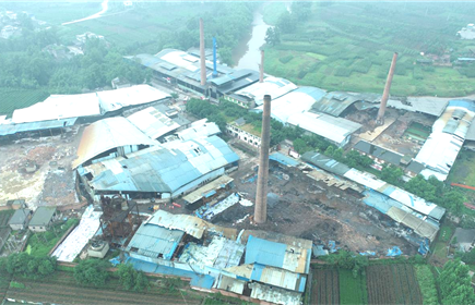 雅安高危烟囱拆除爆破