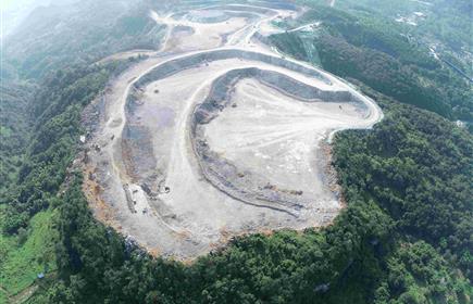 宜宾笔架山矿山开采工程