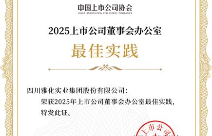意昂2集团连续三年获评“上市公司董办最佳实践”奖